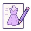 Play creative and modern fashion games with dress-up and design Stylish cartoon character picking outfits from a wardrobe