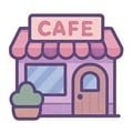 Run cozy cafes, shops and more in relaxing management games Cartoon clipboard with checklist and timer