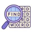 Find relaxing hidden word puzzles and themed word searches Grid of letters with hidden words circled