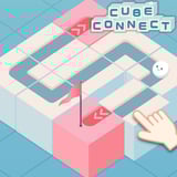 Slide cubes, guide the ball, and race the clock! Cute pastel cubes with a ball track