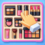 A cozy assortment of everyday items being sorted and arranged neatly, including bottles, food, and patterned tiles