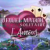 Match cards to build love-filled scenes in this dreamy solitaire adventure Romantic TriPeaks solitaire game with castle garden scenes