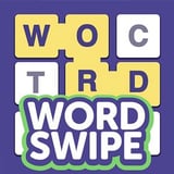 Swipe letters to make words and clear the board! Swiping letters to make words