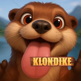 Adorable otter licking the camera on a northern Klondike adventure