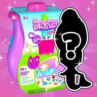 Colorful surprise doll unboxing game with big hair and cute fantasy characters