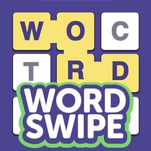 Swiping letters to make words